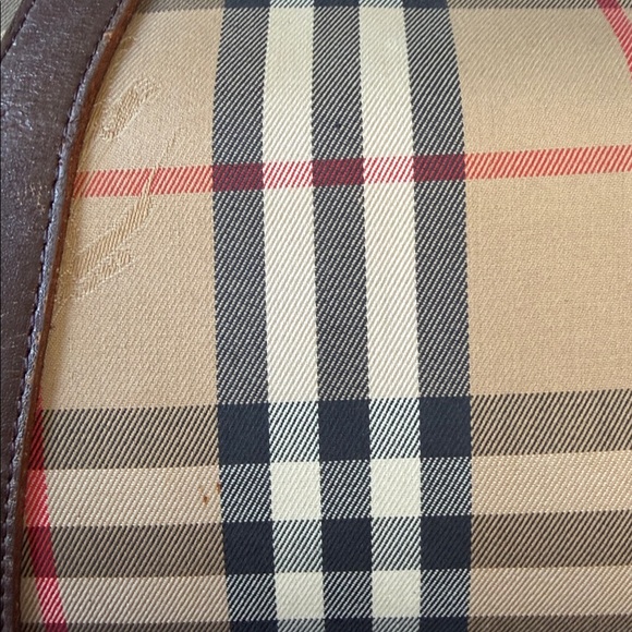 Burberry Novacheck Duffel Bag or large handbag vintage BURBERRYS with COA - Picture 15 of 16